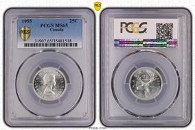 1955 25C MS65
