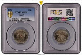 1973 2 Dr KM-99 Large Head MS66