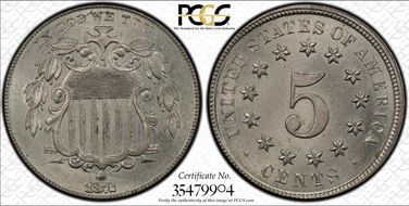 1872 5C RPD FS-303 MS64