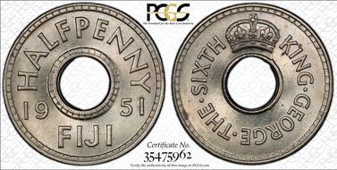 1951 1/2D KM-16 MS65