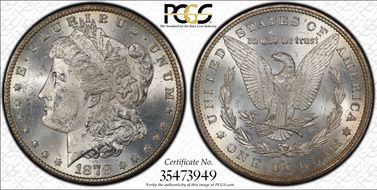 1879-S $1 MS61