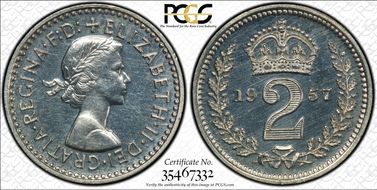 1957 2D Mdy S-4134 PL64