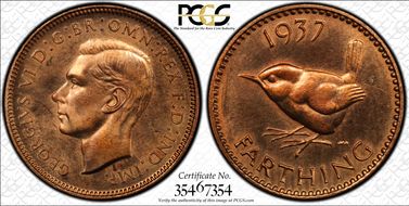 1937 1/4D S-4116 PR66RD