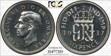 1937 6D S-4084 PR66