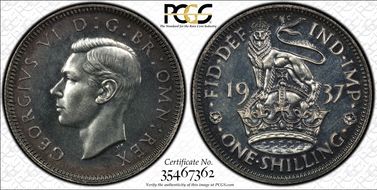 1937 Shil S-4082 English Rev PR66