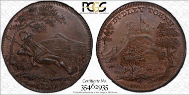 1790 Tk 1/2D DH-8b Worcestershire, Dudley MS64BN