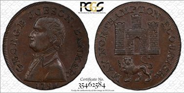 1794 Tk 1/2D DH-1 Northamptonshire Northampton AU58BN