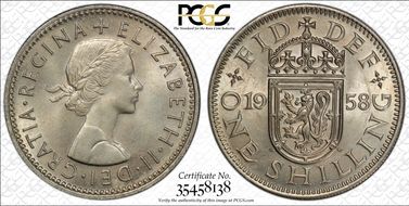 1958 Shil S-4148 Scottish Rev MS65