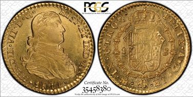 1811/0-Mo HJ Escudo Calico-1512 MS63+