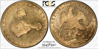 1868/58-Go YF 8 Esc MS62