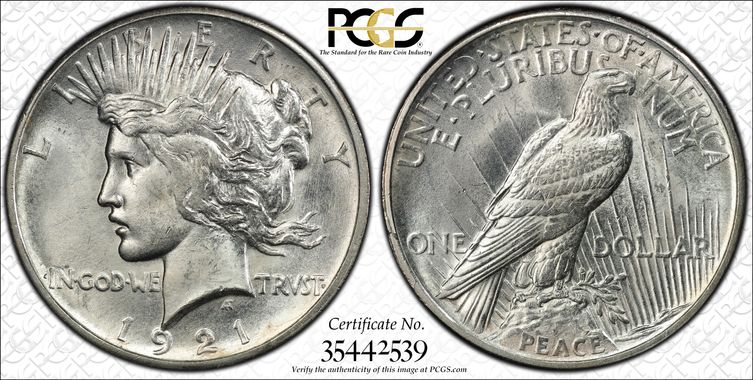 Cert 35442539 - Coin Image