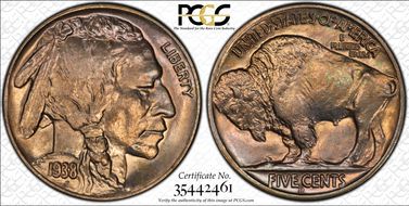 1938-D 5C Buffalo MS66