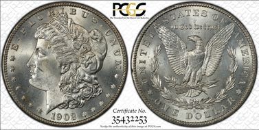 1903-S $1 MS64
