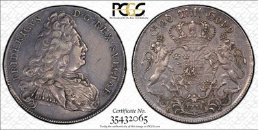 1731-GZ RksDlr FREDERICVS D-1723 XF40