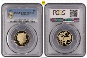 2017 $1 PR69DCAM