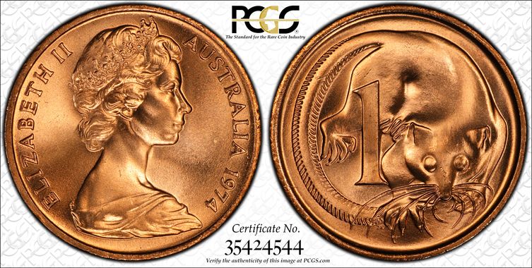 Cert 35424544 - Coin Image