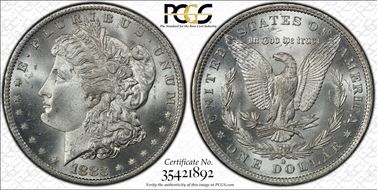 1883-O $1 MS66