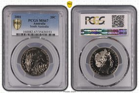 2001 20C South Australia MS67