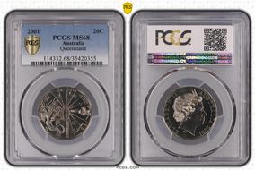 2001 20C Queensland MS68