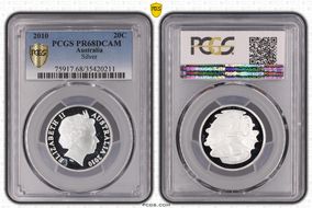 2010 20C Silver PR68DCAM