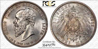 1911-A 3 Mk Death J-166 MS64