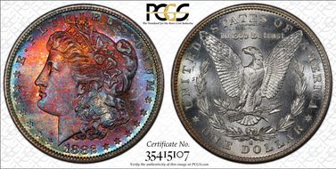 1882-S $1 MS64