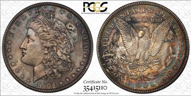 1904 $1 MS64