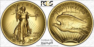 2009 $20 Ultra High Relief Double Eagle - First Strike MS70PL