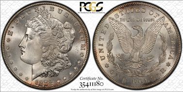 1878-S $1 MS66+