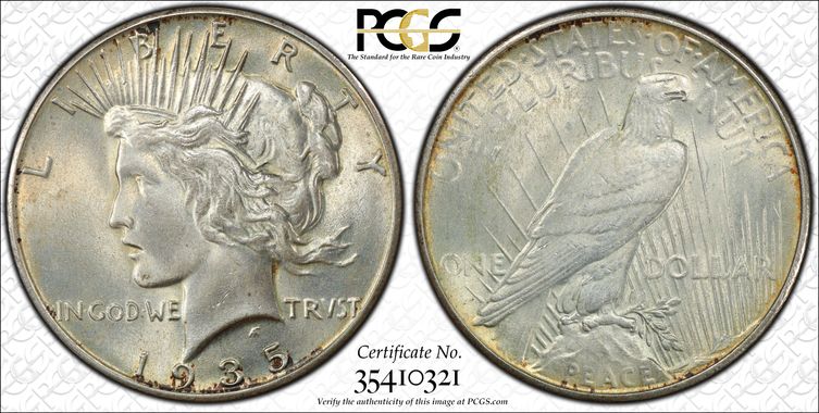 Cert 35410321 - Coin Image