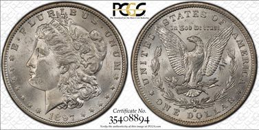 1897-O $1 MS63