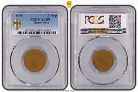 1934 3 Kop AU55