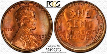 1936-S 1C MS66RD