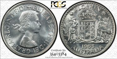 1963(m) Florin PR65