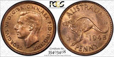 1948 (m) 1D KM-36 MS64RB