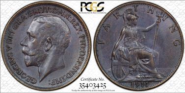 1911 1/4D S-4059 Blackened finish MS63