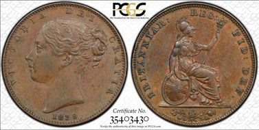 1839 1/4D S-3950 MS62BN