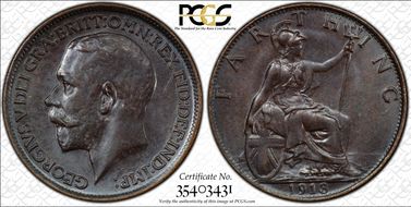 1913 1/4D S-4059 Blackened finish MS64