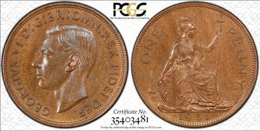 1951 1D S-4117 MS65BN