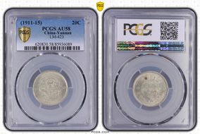 (1911-15) 20C LM-423 AU58