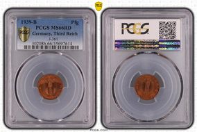 1939-B Pfg J-361 MS66RD