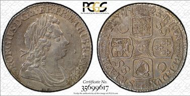 1723 Shil S-3647 First Bust S.S.C. Rev N1