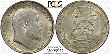 1909 Shil S-3982 MS62