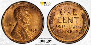 1925-D 1C MS65RD