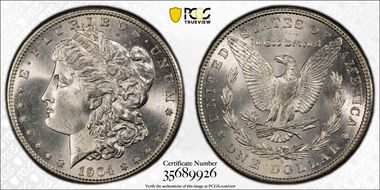1904-S $1 MS66