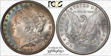 1883-O $1 MS64
