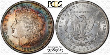 1885-O $1 MS64+
