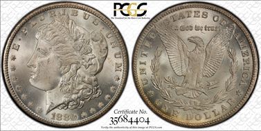 1880-CC $1 MS66