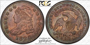 1820 10C Large 0 MS64