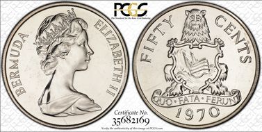 1970 50C PR65